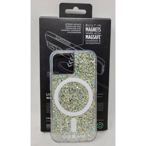 Case-Mate Twinkle MagSafe Case for iPhone 13 Mini / iPhone 12 Mini 5.4" Stardust - Picture 2 of 4